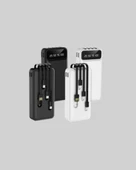 Kamp ve Seyahat İçin 20.000mAh LED Işıklı Hızlı Şarj Powerbank - 5