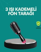 Kurutmalı Saç Şekillendirici Fönlü Fırça 1200 Watt Güç - 1