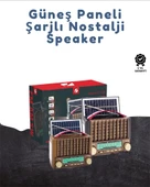 KTF-1428 Taşınabilir Güneş Enerjili Bluetooth Radyo Hoparlör – Şarjlı, Radyo, MP3, AUX Girişli - 2
