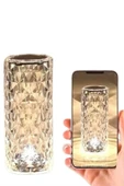 Yeni Nesil Modern Kristal Masa ve Gece Lambası Dokunmatik Renk Değiştirebilen - 4