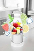El Blender Bardak Blender Şarjlı Taşınabilir Meyve Sıkcağı Smoothie - 2