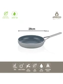 Amboss Sera Nova Gri 28 cm Seramik Tava - 1