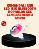 Bluetooth Bağlantılı RGB LED Ampul – Şık ve Fonksiyonel thumbnail 1