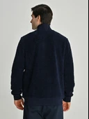 Fenerbahçe S.K. 25/26 Tribün Çubuklu Çift Taraflı Erkek Peluş Ceket thumbnail 3