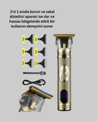 Kablosuz Saç Sakal Düzeltici – Çoklu Başlık ve Taraklı thumbnail 4