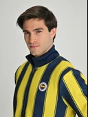 Fenerbahçe S.K. 25/26 Tribün Çubuklu Çift Taraflı Erkek Peluş Ceket - 6