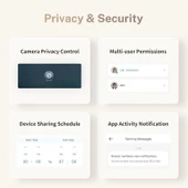 Enabot ROLA Mini 2K Kameralı Taşınabilir Hayvan Robotu /  Her Yerde Bağlantıda Kalın - 5