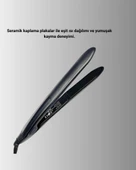 2025 Isı Ayarlı Titanyum Kaplama Seramik Plakalı Saç Düzleştirici Dijital Ekranlı A Kalite thumbnail 5