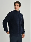 Fenerbahçe S.K. 25/26 Tribün Çubuklu Çift Taraflı Erkek Peluş Ceket thumbnail 10