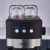 Homend Coffeebreak 5011H Süt Köpürtücülü, 15 Bar Basınçlı Espresso Makinesi 1100W 1,2L - 3