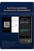 Kameralı 140 Dilde Wifi Özellikli Translator Elektronik Çeviri Cihazı Türkçe Menü - 3