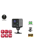 Mini Pır Sensörlü Algılamalı Sesli Konuşmalı 1080p Hd Wifi Kamera - 1