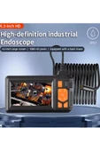 Vtn-008 Ekranlı Çift Kameralı 10 Mt Sert Kablo Yılan Endoskop Kamera 8 Mm 4.3 Inc - 2
