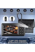 Vtn-008 Ekranlı Çift Kameralı 10 Mt Sert Kablo Yılan Endoskop Kamera 8 Mm 4.3 Inc - 3