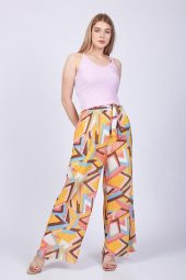 Kadın Pembe Askılı Sırt Detaylı Crop Bluz GOON34 - 2