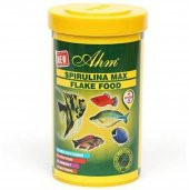Ahm Spirulina Max Flake Bitkisel Pul Balık Yemi 250 Ml - 1