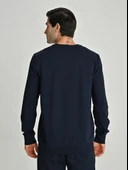 Fenerbahçe S.K. 25/26 Sezon Tribün Tek Renk Logolu  Erkek Sweatshirt - 5