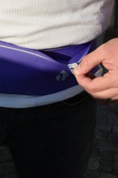 Delta Probelt Spor Koşu Fitness Avcılık Korse Bel Çantası Sporcu Kemeri 4 Gizli Cepli Güvenli Çanta - 1