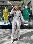 Ceketli baskılı takım thumbnail 3