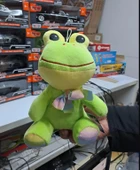 Oyuncak Peluş Sevimli Uyku Arkadaşı Kurbağa 20 cm - 3