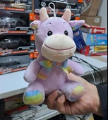 Oyuncak Peluş Sevimli Uyku Arkadaşı İnek 20 cm - 1