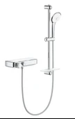 Grohe Grohtherm Smartcontrol Termostatik Duş Bataryası ve Sürgülü El Duş Takımı, Krom, 34720000 - 1