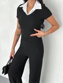 Ottoman kumaş beyaz gömlek yaka takım s4142 thumbnail 6