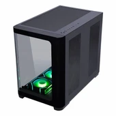 GameBooster Sea View GB-G2851BB USB 3.2 ARGB ATX Mid Tower Siyah Kasa thumbnail 3