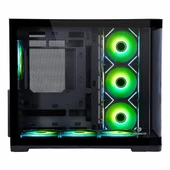 GameBooster Sea View GB-G2851BB USB 3.2 ARGB ATX Mid Tower Siyah Kasa thumbnail 4