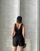 Şortlu keten takım s255014 thumbnail 5