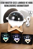 Aromaterapi Hava Nemlendirici Masa ve Gece Lambası - 2