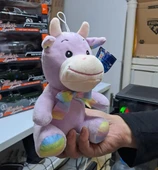 Oyuncak Peluş Sevimli Uyku Arkadaşı İnek 20 cm - 2