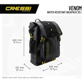 Cressi Venom Dry Sırt Çantası - 10
