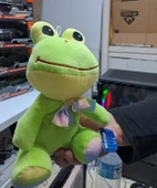 Oyuncak Peluş Sevimli Uyku Arkadaşı Kurbağa 20 cm - 2