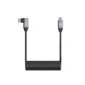 SmallRig 4792 USB-C (Düz) - USB-C (Açılı) Sarmal Veri Kablosu thumbnail 2