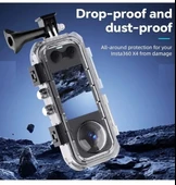 Oem Mark Insta 360 X4 Uyumlu Su Geçirmez Kılıf thumbnail 5