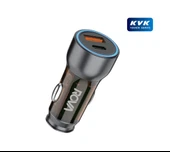 Rova RV-OSB196 48W Çift Port Hızlı Araç Şarj Başlığı | Type-C + Usb-A | Qc3.0 Destekli - 1