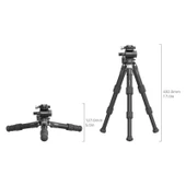SmallRig 5025  Karbon Fiber Masaüstü Tripod Seti thumbnail 3