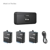 SmallRig 4565 Kamera Pili ve Şarj Seti (GoPro 9/10/11/12 İçin) thumbnail 5