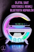 Android Uyumlu Akıllı Bluetooth Hoparlör Kablosuz Şarj Cihazı Standı thumbnail 2