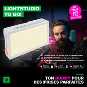 Patona SL-PB40R 4246 40W Premium RGB Led Bataryalı Panel Işık - 12