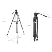 SmallRig  AD-80 4163 FreeBlazer  Alüminyum Alaşımlı Tripod Seti - 7