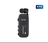 Rova Rv-BKG504 Makaralı Kablolu Dijital Göstergeli Bluetooth Kulaklık Bt5.4 - Siyah - 1