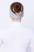 Loggia Kaymayan Silikonlu Bandana Bone - Sportif Saç Bandı-Açık Gri - 6