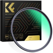 K&F Concept 95mm NANO-X MC-UV 28 Çok Katmanlı Kaplamaya sahip  Koruma Filtresi 8K Ultra HD(Kopya) thumbnail 1