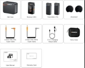 Comica Vimo C3 (2) Kanallı Mini Kablosuz Yaka Mikrofonu thumbnail 5