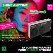 Patona SL-PB40R 4246 40W Premium RGB Led Bataryalı Panel Işık - 11