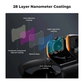 K&F Concept DJI Avata 2  Polarize Filtre  28 Çok Katmanlı Parlama ve Yansımayı Azaltan  HD Optik Cam thumbnail 5