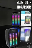 Bluetooth  Hoparlör Mikrofonlu Speaker Taşınabilir Şarjlı thumbnail 2