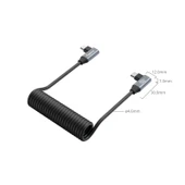 SmallRig 4793 USB-C (Açılı) - USB-C (Açılı) Sarmal Veri Kablosu thumbnail 3